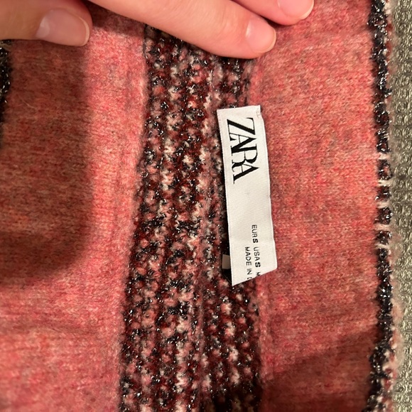 ZARA pink patchwork skirt - Picture 3 of 3